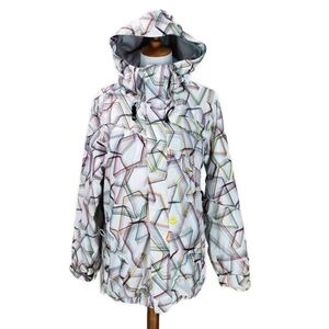 Volcom Albedo Thermonite 10,000GM Snowboarding Ski Jacket Women's Medium Pockets